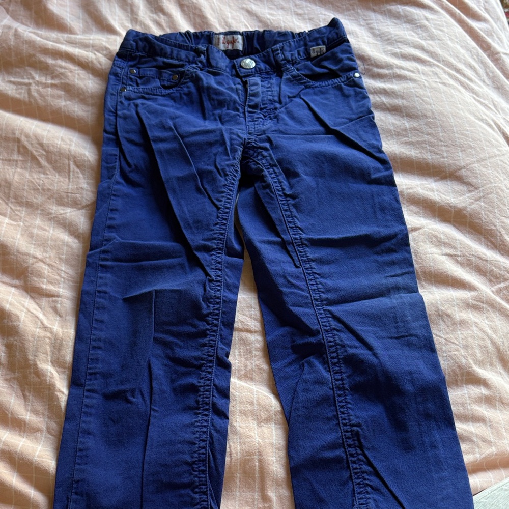 Il gufo boys blue pants size 4